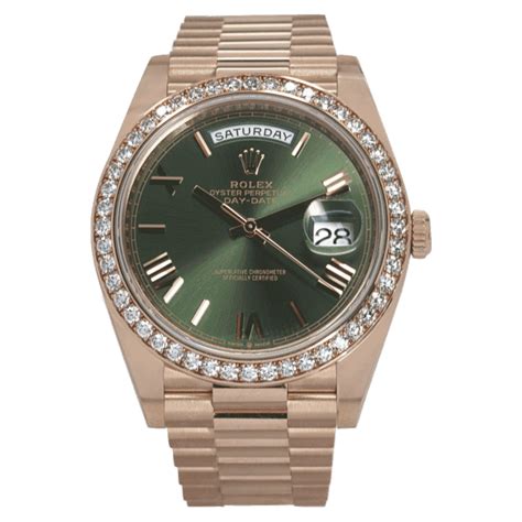 rolex green oyster perpetual day-date watch|rolex oyster perpetual day date.